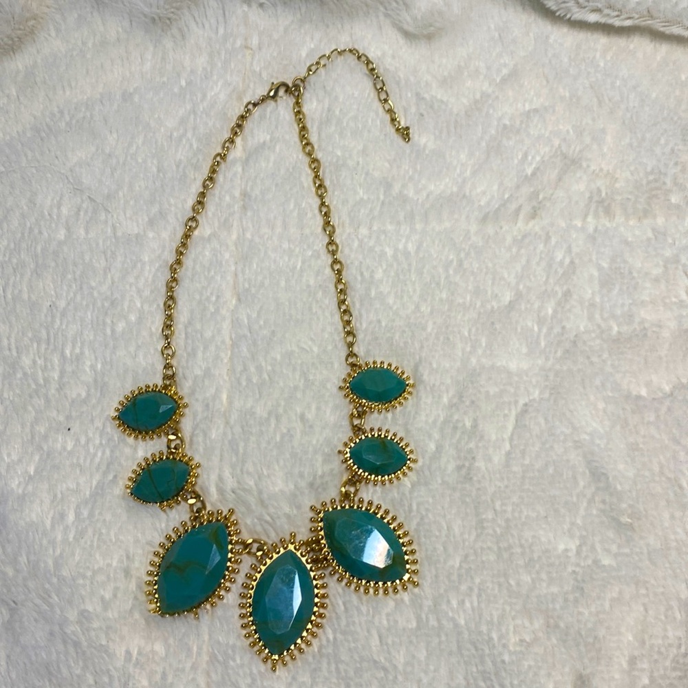 Green & Gold necklace